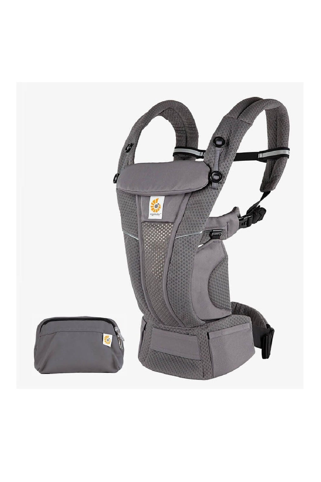 Ergobaby Omni Breeze Baby Carrier Graphite Grey 5