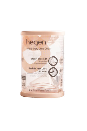 Hegen Teat Fast Flow 2 Pack 1