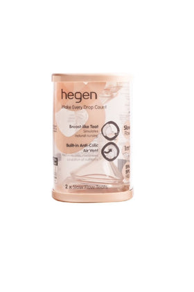 Hegen Teat Slow Flow 2 Pack 1