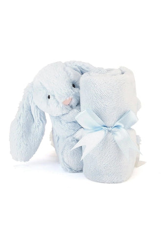 Jellycat Bashful Blue Bunny Soother 1