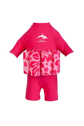 Konfidence Floatsuit 1 2 Years Hibiscus Pink