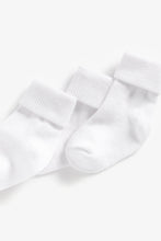 
                        
                          將圖片載入圖庫檢視器 Mothercare White Turn-Over-Top Socks - 5 Pack
                        
                      