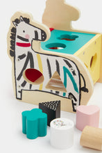 
                        
                          將圖片載入圖庫檢視器 Mothercare Wooden Zebra Shape Sorter Toy
                        
                      