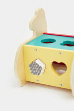 
                        
                          Load image into Gallery viewer, Mothercare Wooden Zebra Shape Sorter Toy
                        
                      