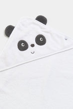 
                        
                          Load image into Gallery viewer, Mothercare Panda Cuddle And Dry Hooded Towel
                        
                      