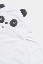 
                        
                          Load image into Gallery viewer, Mothercare Panda Cuddle And Dry Hooded Towel
                        
                      