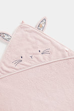 
                        
                          Load image into Gallery viewer, Mothercare Bunny Cuddle And Dry Hooded Towel
                        
                      