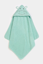 
                        
                          Load image into Gallery viewer, Mothercare Hippo Cuddle And Dry Hooded Towel
                        
                      
