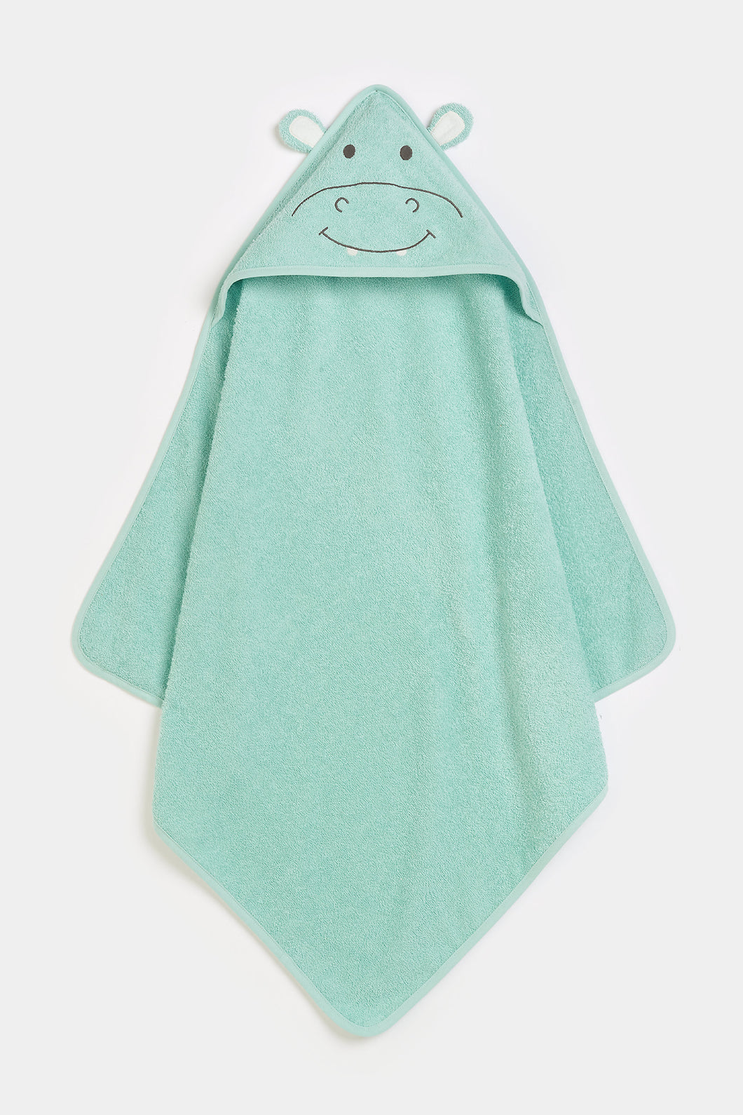 Mothercare Hippo Cuddle And Dry Hooded Towel