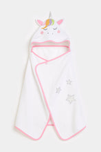 
                        
                          Load image into Gallery viewer, Mothercare Unicorn Cuddle And Dry Hooded Toddler Towel
                        
                      