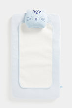 
                        
                          Load image into Gallery viewer, Mothercare Leopard Luxury Changing Mat And Pillow
                        
                      