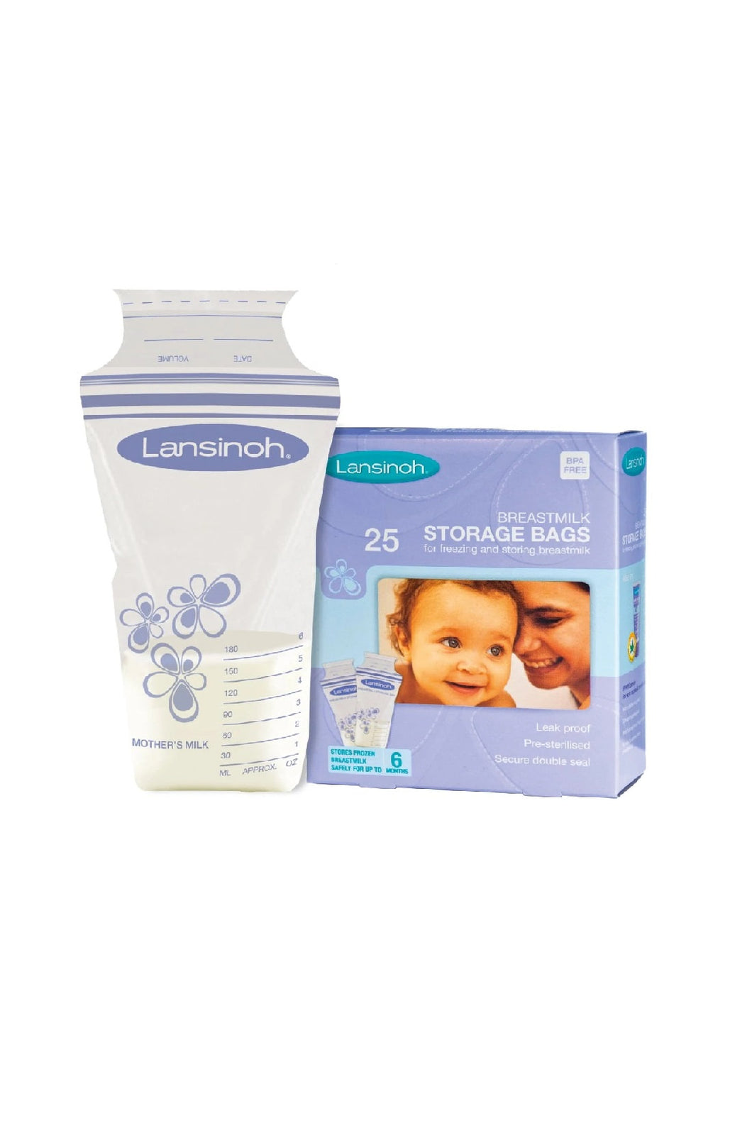 Lansinoh Breastmilk Storage Bags 25 Pack