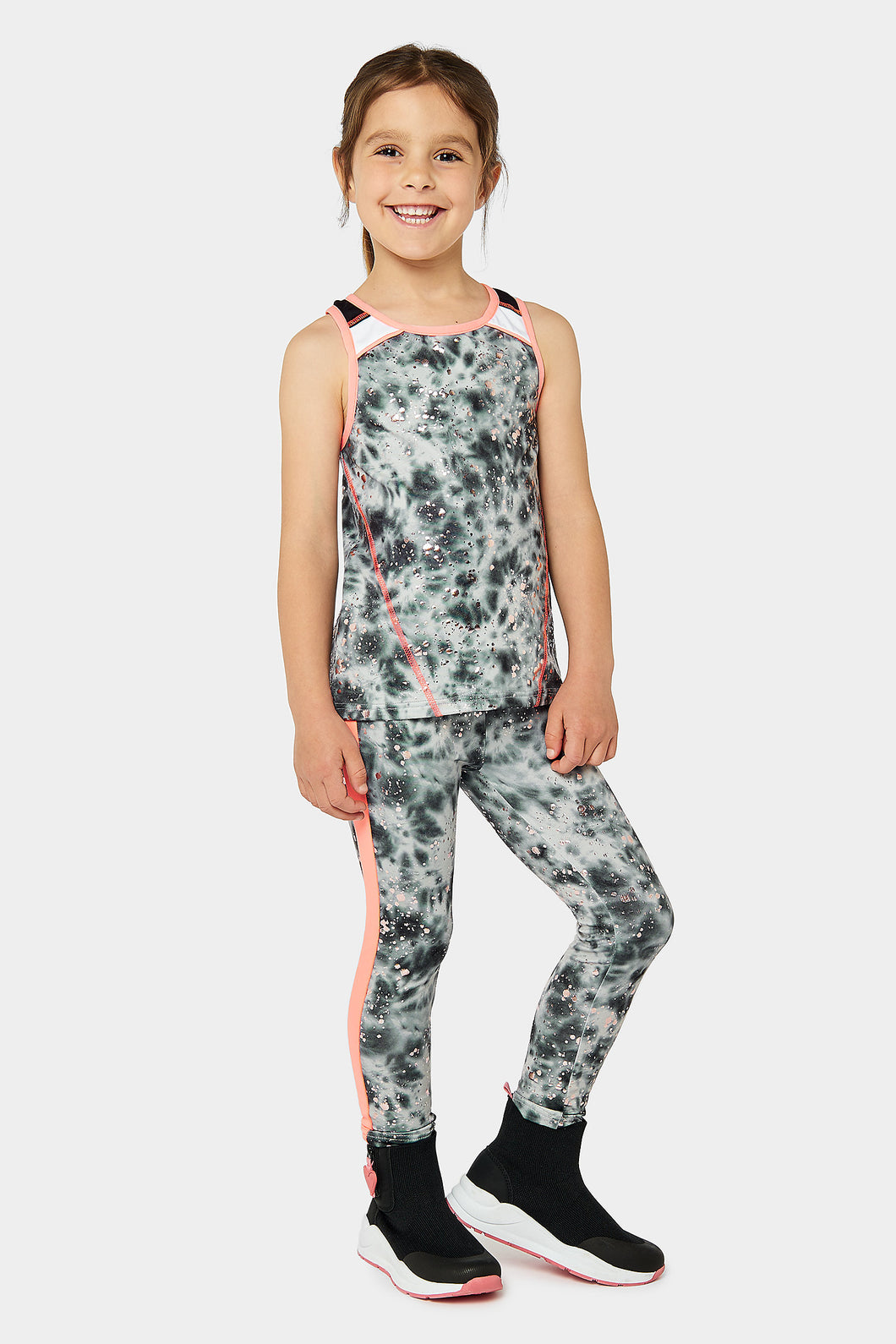 Mothercare Tie-Dye Sports Leggings And Vest Set