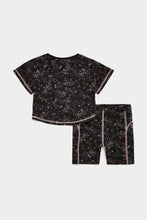 
                        
                          Load image into Gallery viewer, Mothercare Starry T-Shirt And Cycle Shorts Set
                        
                      
