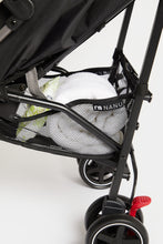 
                        
                          Load image into Gallery viewer, Mothercare Nanu Stroller - Black Stripe
                        
                      