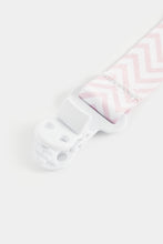 
                        
                          將圖片載入圖庫檢視器 Mothercare Pink Chevron Soother Clip
                        
                      