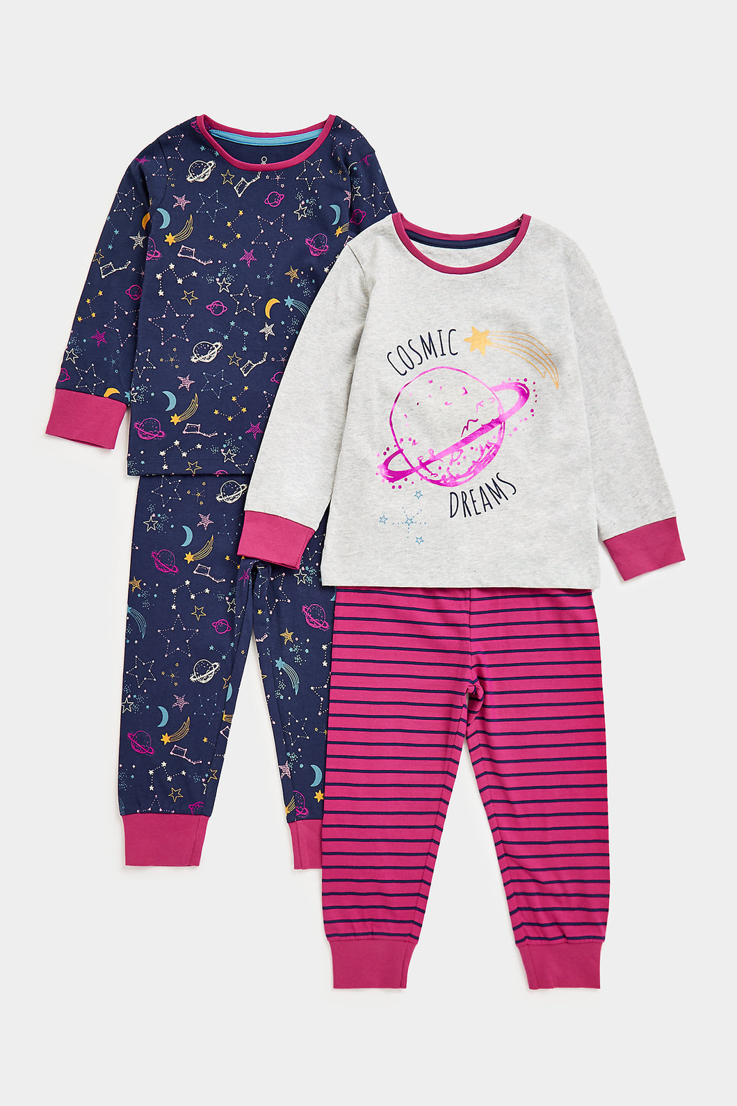 Mothercare Cosmic Dreams Pyjamas - 2 Pack