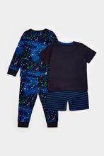 
                        
                          Load image into Gallery viewer, Mothercare Spacing Out Long And Short Pyjamas - 2 Pack
                        
                      