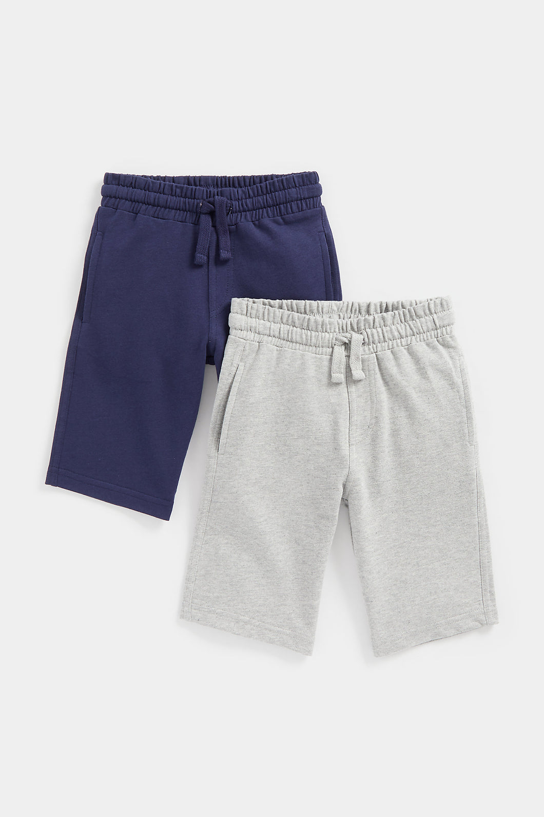 Mothercare Grey And Navy Shorts - 2 Pack