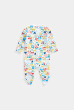 
                        
                          Load image into Gallery viewer, Mothercare Little City Zip-Up Sleepsuit
                        
                      