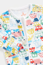 
                        
                          Load image into Gallery viewer, Mothercare Little City Zip-Up Sleepsuit
                        
                      