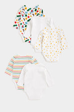 
                        
                          Load image into Gallery viewer, Mothercare Bright Long-Sleeved Bodysuits - 5 Pack
                        
                      