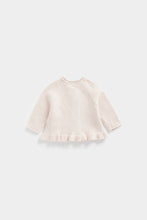 
                        
                          Load image into Gallery viewer, Mothercare Pink Frill Knitted Cardigan
                        
                      