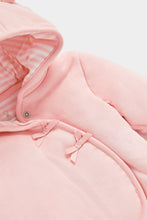 
                        
                          Load image into Gallery viewer, Mothercare Pink Wadded Jacket
                        
                      