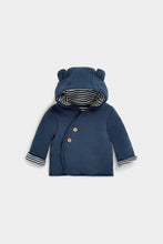 
                        
                          Load image into Gallery viewer, Mothercare Navy Wadded Jacket
                        
                      