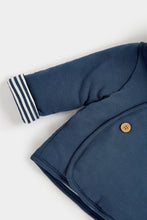 
                        
                          Load image into Gallery viewer, Mothercare Navy Wadded Jacket
                        
                      