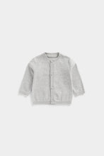 
                        
                          Load image into Gallery viewer, Mothercare My First Grey Knitted Cardigan
                        
                      