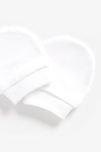 
                        
                          Load image into Gallery viewer, Mothercare White Baby Mitts - 3 Pack
                        
                      