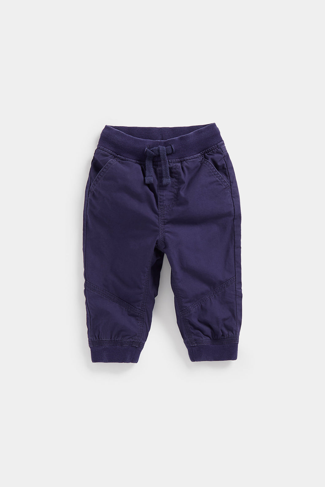 Mothercare Poplin Trousers - Jersey Lined