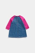 
                        
                          Load image into Gallery viewer, Mothercare Toadstool House Denim Dress
                        
                      