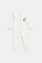 
                        
                          Load image into Gallery viewer, Mothercare Penguins Sleepsuits - 3 Pack
                        
                      