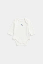 
                        
                          Load image into Gallery viewer, Mothercare Penguins Long-Sleeved Bodysuits - 5 Pack
                        
                      