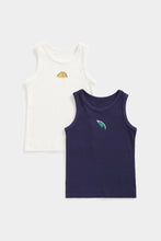 
                        
                          Load image into Gallery viewer, Dino Sleeveless Vests - 2 Pack
                        
                      