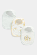 
                        
                          Load image into Gallery viewer, Mothercare Lion Newborn Bibs - 3 Pack
                        
                      