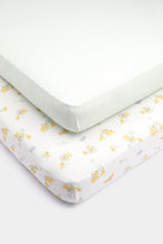
                        
                          Load image into Gallery viewer, Mothercare Lion Fitted Cot Sheets - 2 Pack
                        
                      