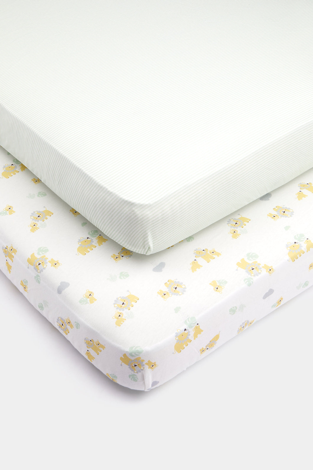 Mothercare Lion Fitted Cot Sheets - 2 Pack