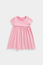 
                        
                          將圖片載入圖庫檢視器 Mothercare Pink Striped Jersey Dress
                        
                      