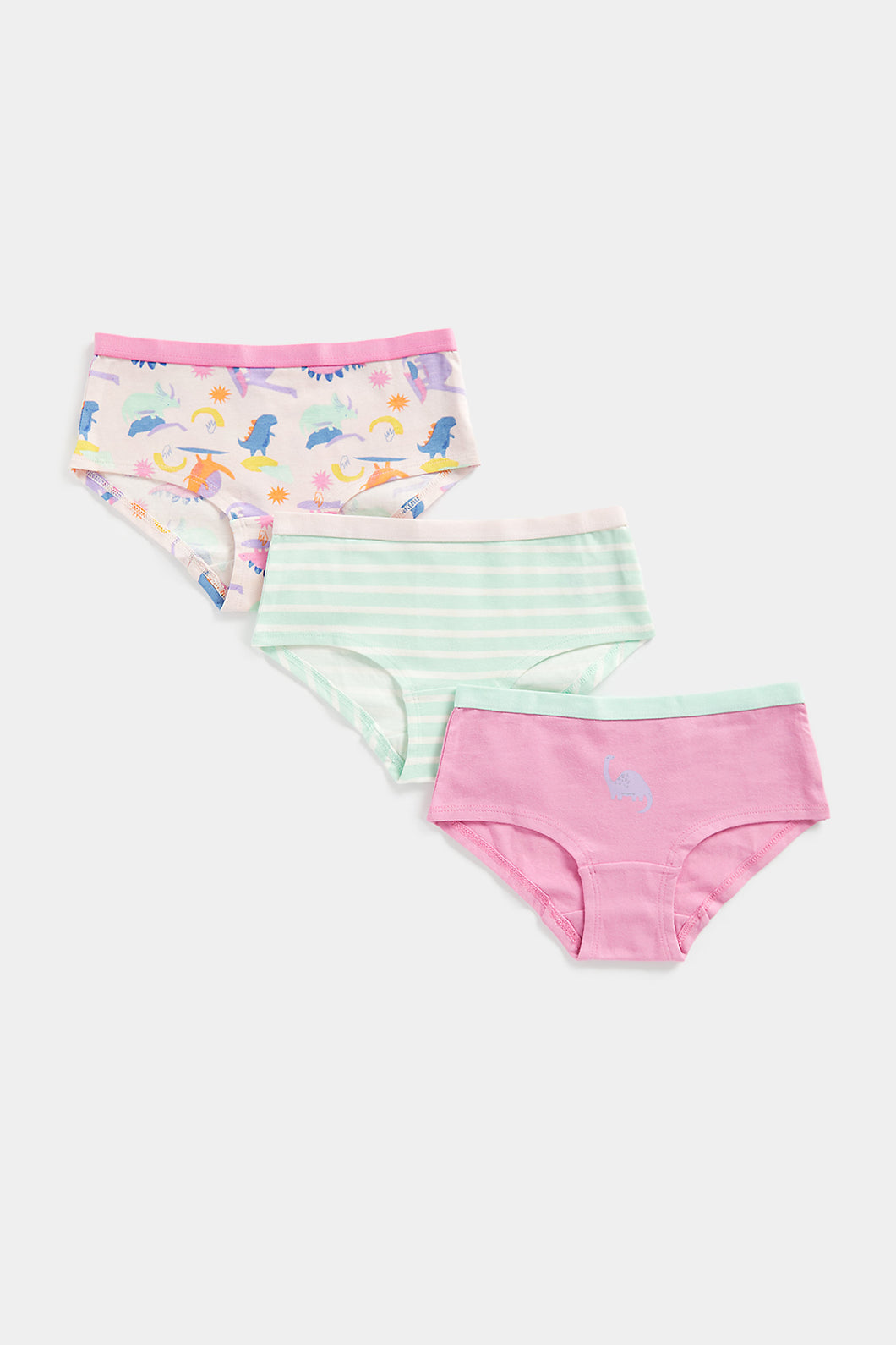 Mothercare Dino Hipster Briefs - 3 Pack
