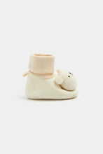 
                        
                          Load image into Gallery viewer, Mothercare Bear Rattle Sock-Top Booties
                        
                      