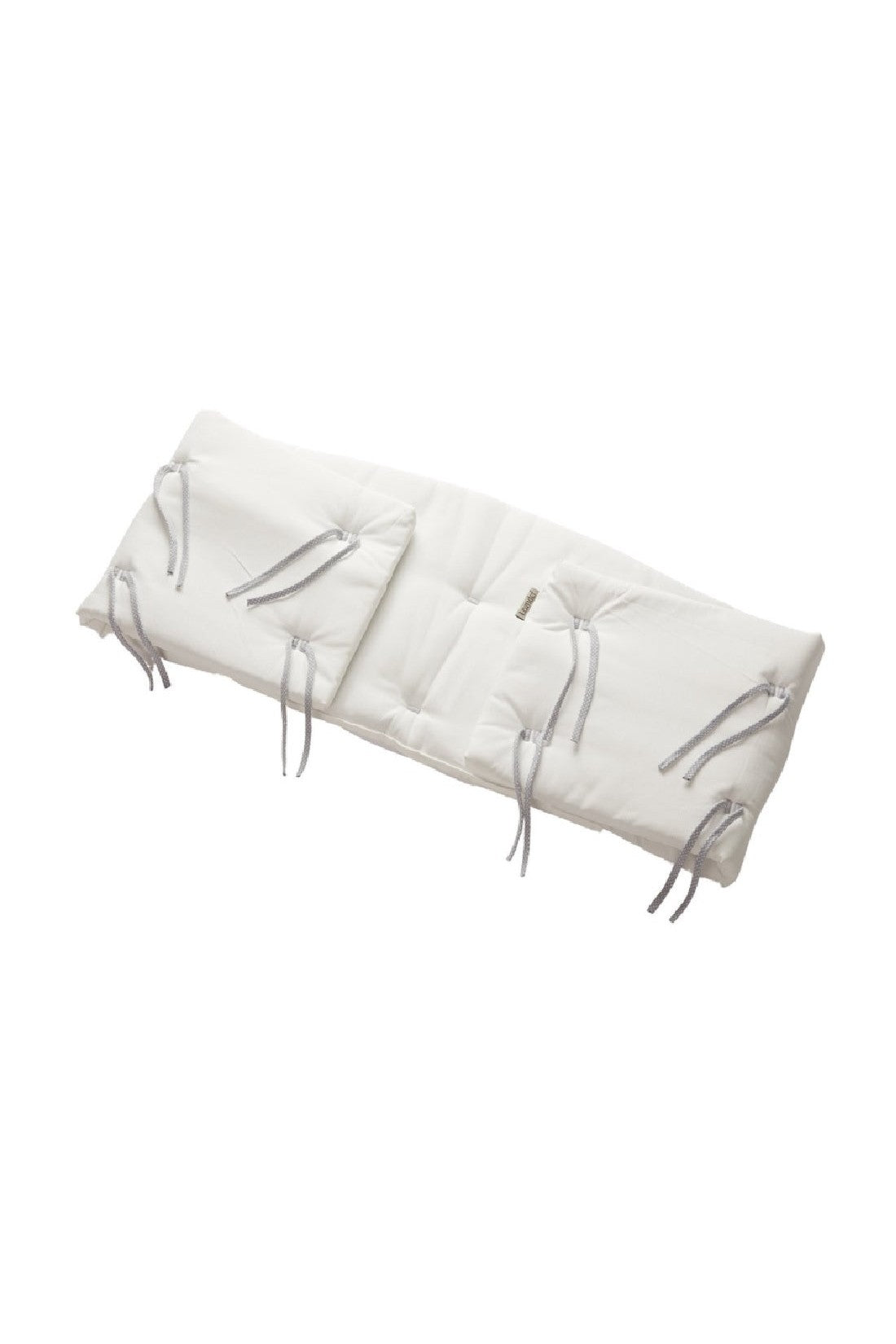 Buy Leander Classic Baby Cot Bumper (Half Coverage) Snow Online