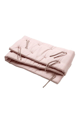 Leander Linea Baby Cot Bumper Soft Pink 1