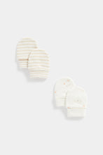 
                        
                          Load image into Gallery viewer, Mothercare My First Bear Baby Mitts - 2 Pack
                        
                      