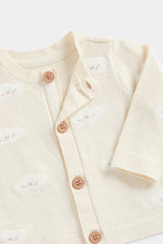 
                        
                          Load image into Gallery viewer, Mothercare My First Cloud Knitted Cardigan
                        
                      