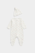 
                        
                          Load image into Gallery viewer, Mothercare All-in-One, Hat and Bear Comforter Set
                        
                      