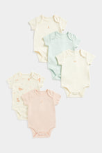 
                        
                          將圖片載入圖庫檢視器 Mothercare 初生嬰兒衫－ 短袖緊身連身衣 5 件裝－兔仔
                        
                      
