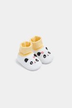 
                        
                          Load image into Gallery viewer, Mothercare Panda Sock-Top Baby Booties
                        
                      